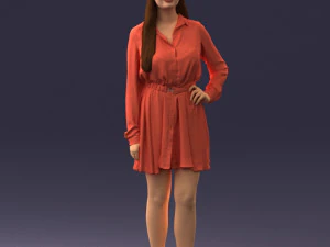 Beautiful woman 0628 3d print ready 3D Print Model