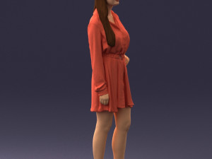 beautiful woman 0628 3d print ready Model Cetak 3D