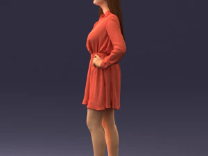 Beautiful woman 0628 3d print ready 3D Print Model