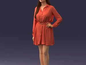 Beautiful woman 0628 3d print ready 3D Print Model