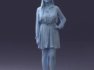 Beautiful woman 0628 3d print ready 3D Print Model