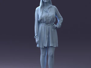 Beautiful woman 0628 3d print ready 3D Print Model