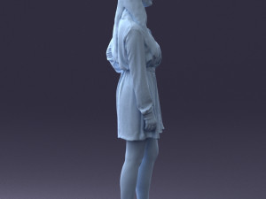 beautiful woman 0628 3d print ready Model Cetak 3D