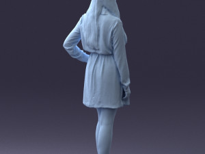 beautiful woman 0628 3d print ready Model Cetak 3D