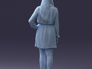beautiful woman 0628 3d print ready Model Cetak 3D