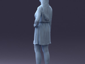 beautiful woman 0628 3d print ready Model Cetak 3D