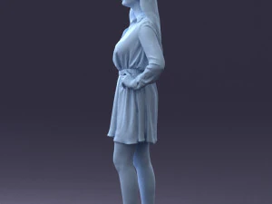 Beautiful woman 0628 3d print ready 3D Print Model