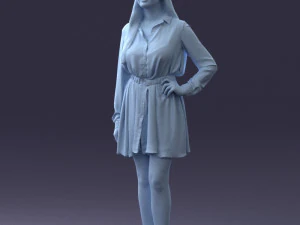 Beautiful woman 0628 3d print ready 3D Print Model