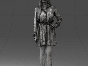 beautiful woman 0628 3d print ready Model Cetak 3D