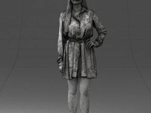 Beautiful woman 0628 3d print ready 3D Print Model