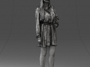 beautiful woman 0628 3d print ready Model Cetak 3D