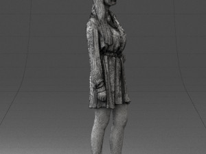 beautiful woman 0628 3d print ready Model Cetak 3D