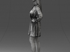 beautiful woman 0628 3d print ready Model Cetak 3D