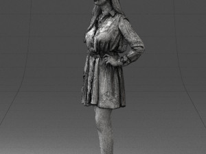 beautiful woman 0628 3d print ready Model Cetak 3D
