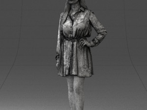 beautiful woman 0628 3d print ready Model Cetak 3D