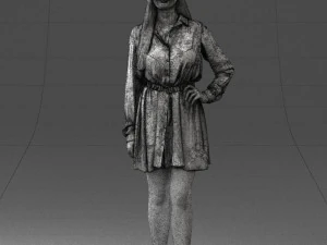 Beautiful woman 0628 3d print ready 3D Print Model