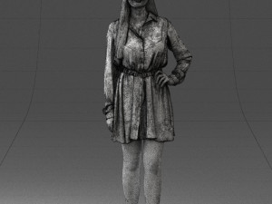 beautiful woman 0628 3d print ready Model Cetak 3D