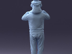 grandfather with boy 1023 3d print ready Modèles 3D en vedette