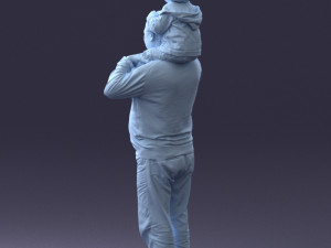 grandfather with boy 1023 3d print ready Modèles 3D en vedette