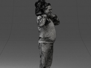 grandfather with boy 1023 3d print ready Modèles 3D en vedette