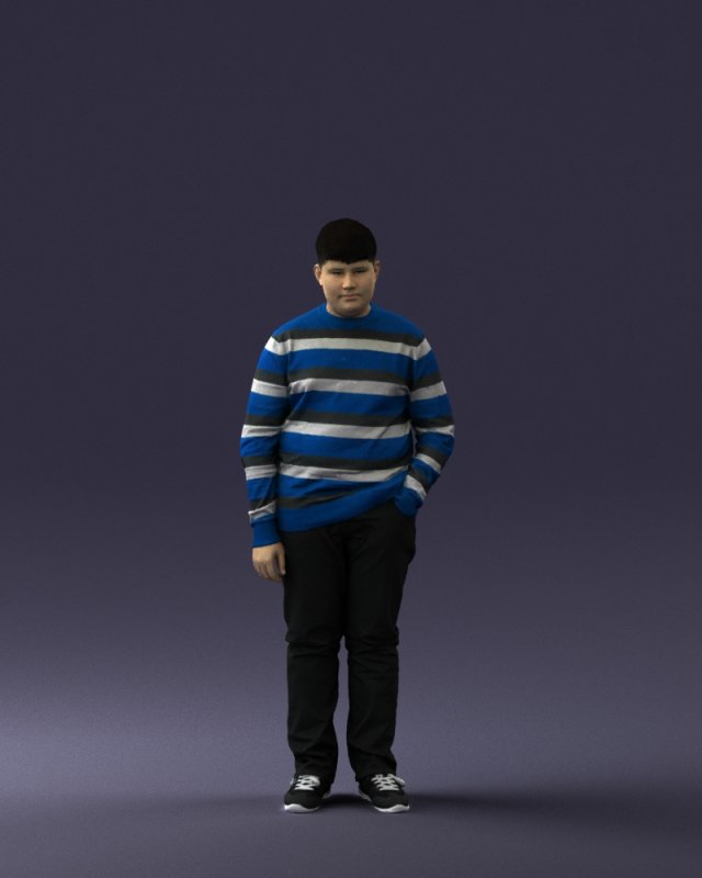 fat boy 0204-3 Modèle 3D .c4d .max .obj .3ds .fbx .stl .blend 