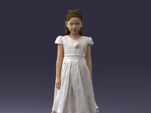 girl in sundress 0204-2 3d print ready 3D Print Model