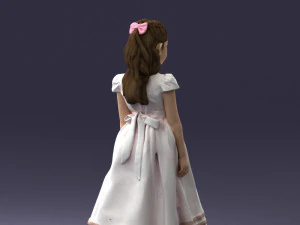 girl in sundress 0204-2 3d print ready 3D Print Model