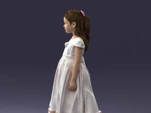 girl in sundress 0204-2 3d print ready 3D Print Model
