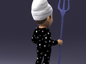 sticker boy 1013 3D मॉडल