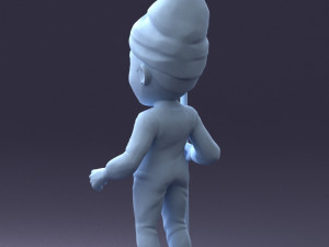 sticker boy 1013 3D मॉडल