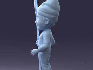 sticker boy 1013 3D मॉडल