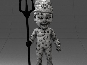 sticker boy 1013 3D मॉडल