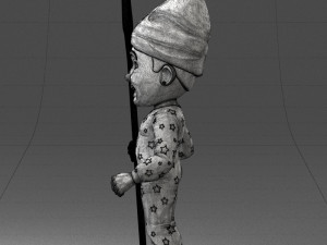 sticker boy 1013 3D मॉडल