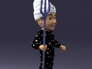 sticker boy 1013 3d print ready 3D printmodel