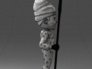sticker boy 1013 3d print ready 3D printmodel