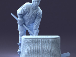 hockey player 1014 Modello 3D