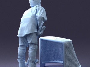hockey player 1014 Modello 3D