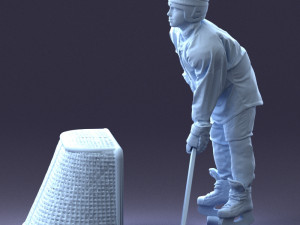 hockey player 1014 Modello 3D