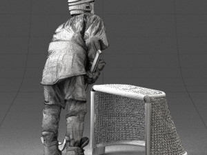 hockey player 1014 Modello 3D