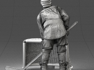 hockey player 1014 Modello 3D