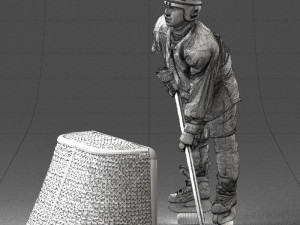 hockey player 1014 Modello 3D