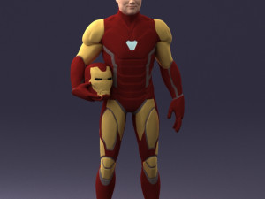 iron man cospaly 1001 3d print ready 3D 打印模型