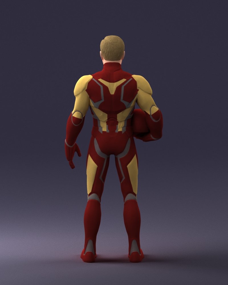 Iron Man Cospaly 1001 3d Print Ready 3D Принт Модель In Мужчина.