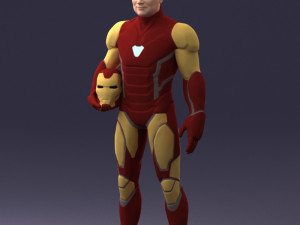 iron man cospaly 1001 3d print ready 3D 打印模型