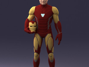 iron man cospaly 1001 3d print ready 3D 打印模型