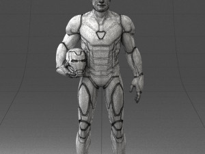 iron man cospaly 1001 3d print ready 3D 打印模型