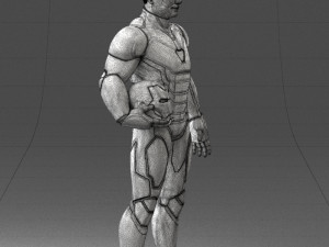 iron man cospaly 1001 3d print ready 3D 打印模型