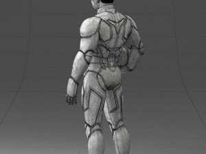iron man cospaly 1001 3d print ready 3D 打印模型