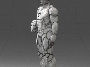 iron man cospaly 1001 3d print ready 3D 打印模型