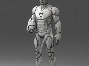 iron man cospaly 1001 3d print ready 3D 打印模型